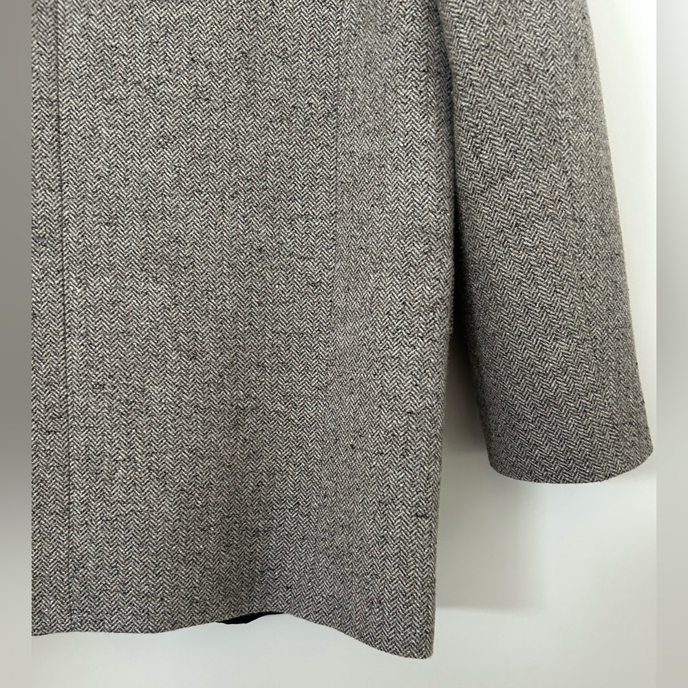 Anine Bing Quinn Blazer Textured Gray Suit Jacket small - Picture 16 of 16